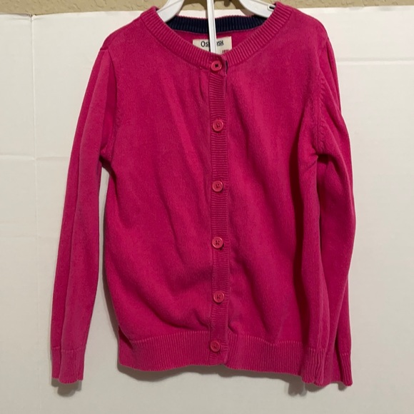 OshKosh B'gosh Jackets & Coats Oshkosh Girl Pink Sweater Size 5